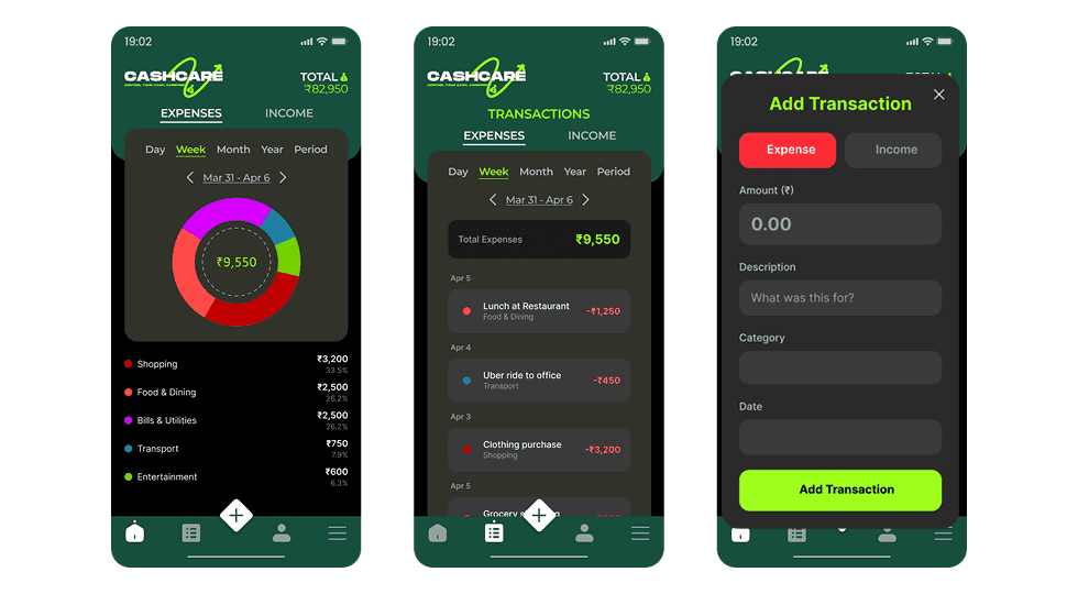 Visual Design & Key Screens 2