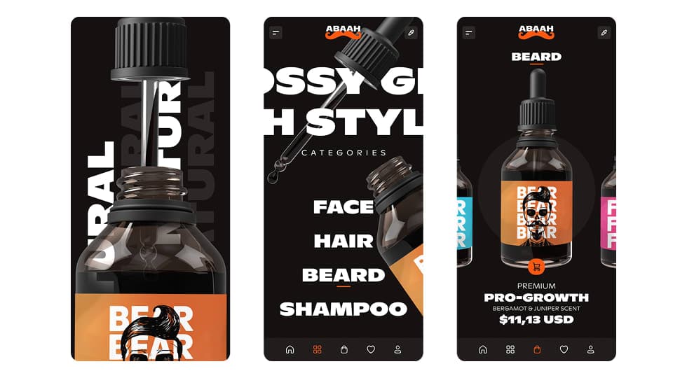 Visual Design & Key Screens 1